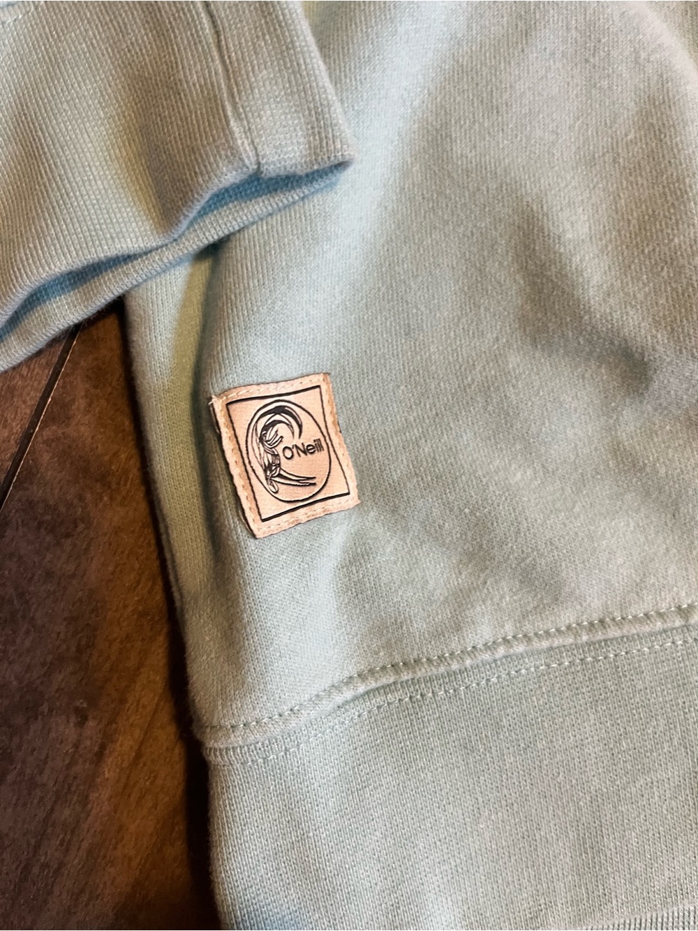 O'Neill light blue Crewneck Sweatshirt with Logo Patch